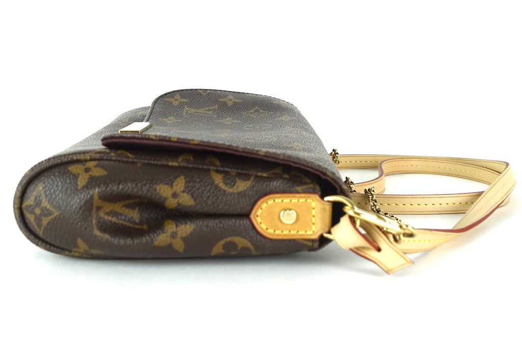 Louis Vuitto Favorite MM Monogram Canvas Handbag with Strap