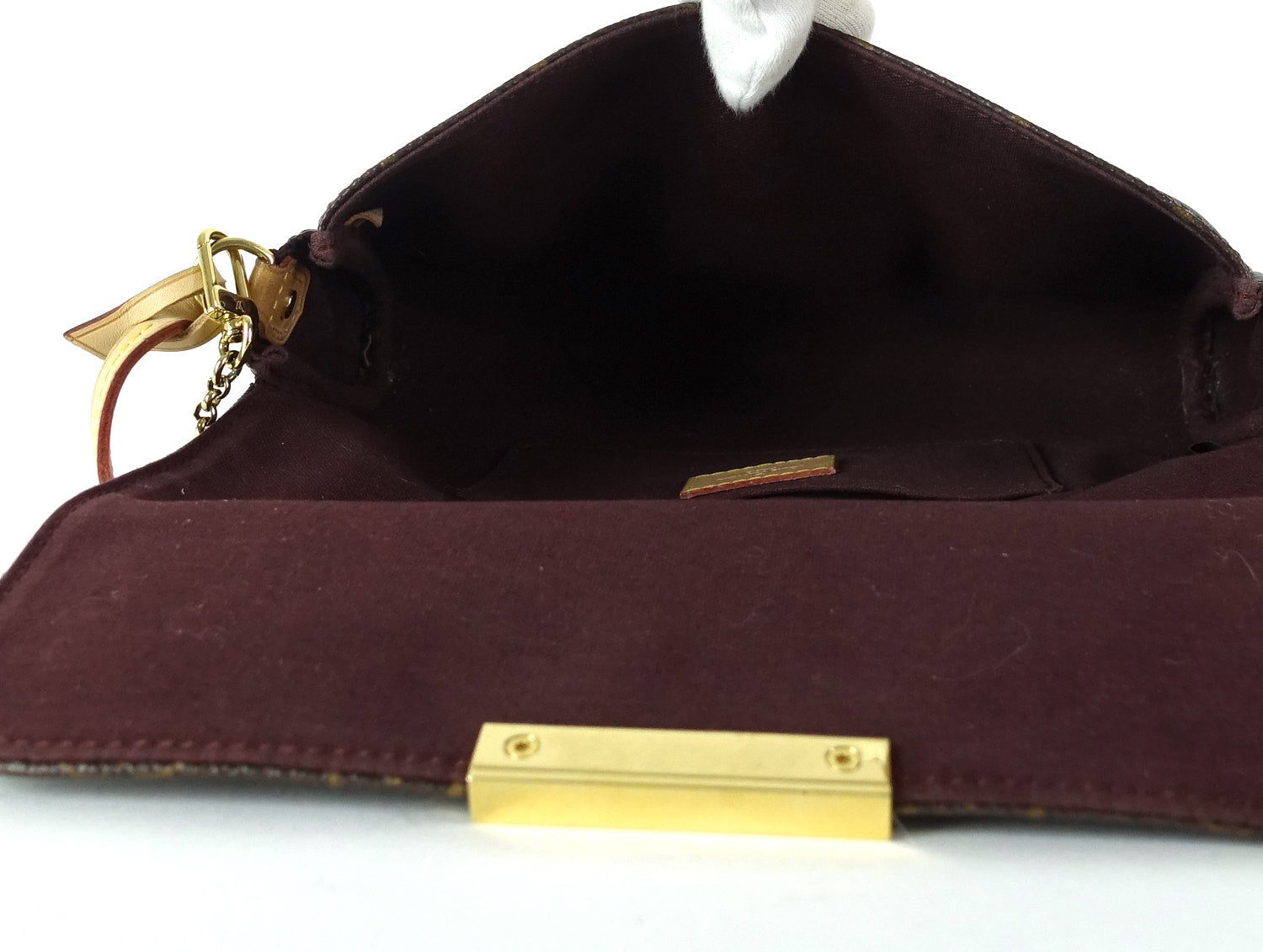 Louis Vuitto Favorite MM Monogram Canvas Handbag with Strap