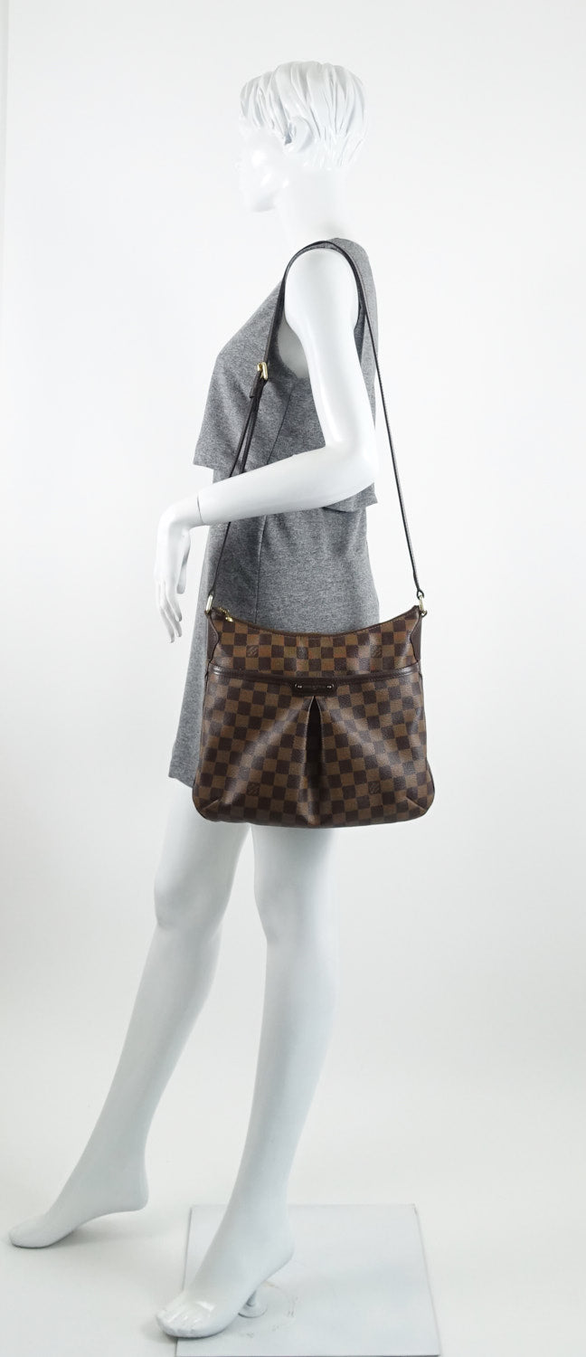 Louis Vuitto Bloomsbury PM Damier Ebene Canvas Bag