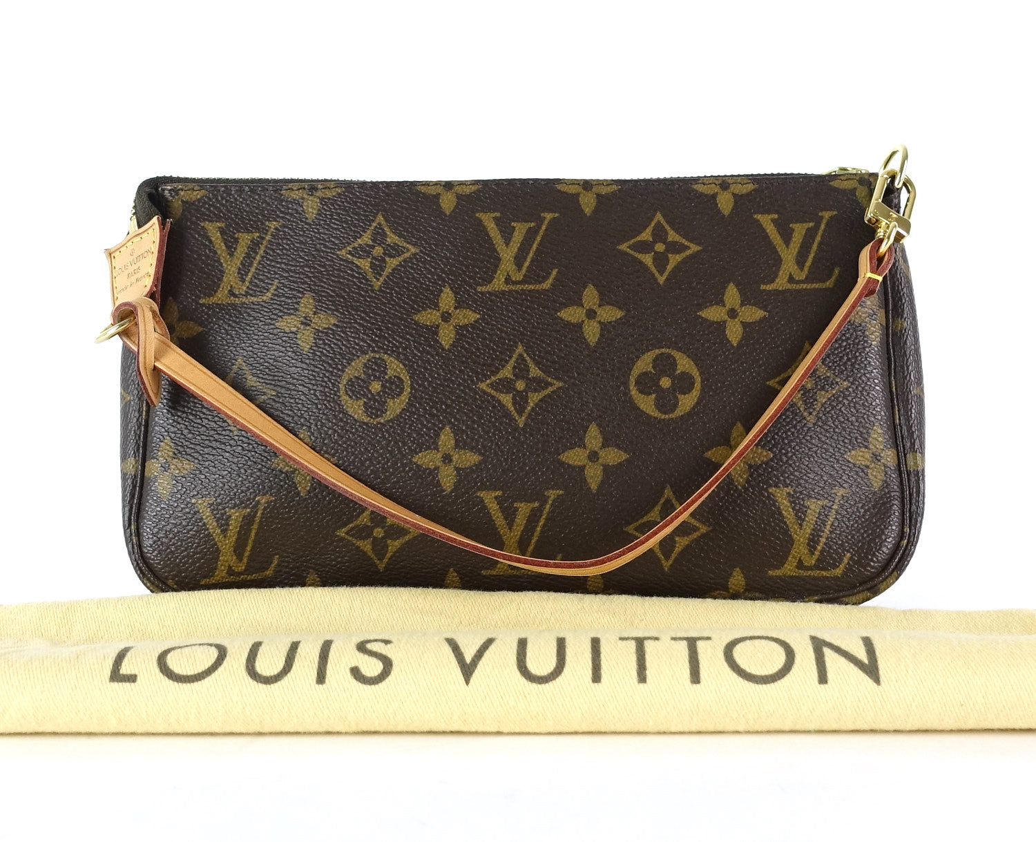 Louis Vuitto Pochette Accessoires Monogram Canvas Evening Bag
