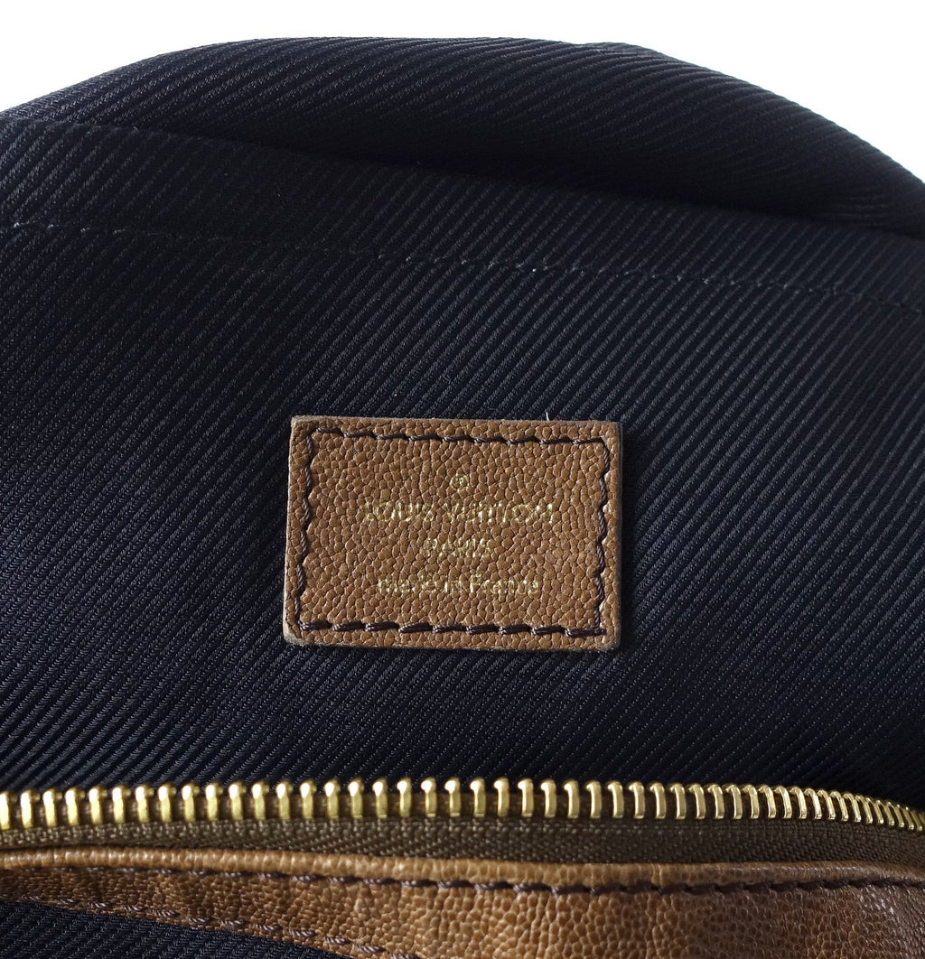 Louis Vuitto Irene Monogram Suede Hobo Bag