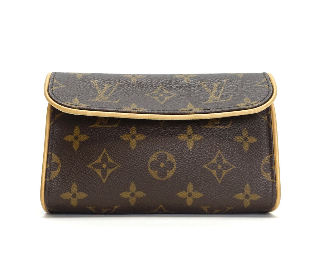 Louis Vuitto Pochette Florentine Small Monogram Canvas Waist Bag
