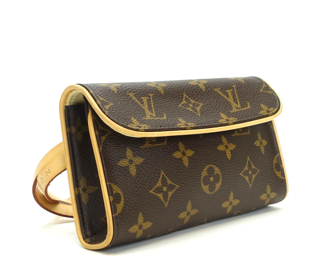 Louis Vuitto Pochette Florentine Small Monogram Canvas Waist Bag