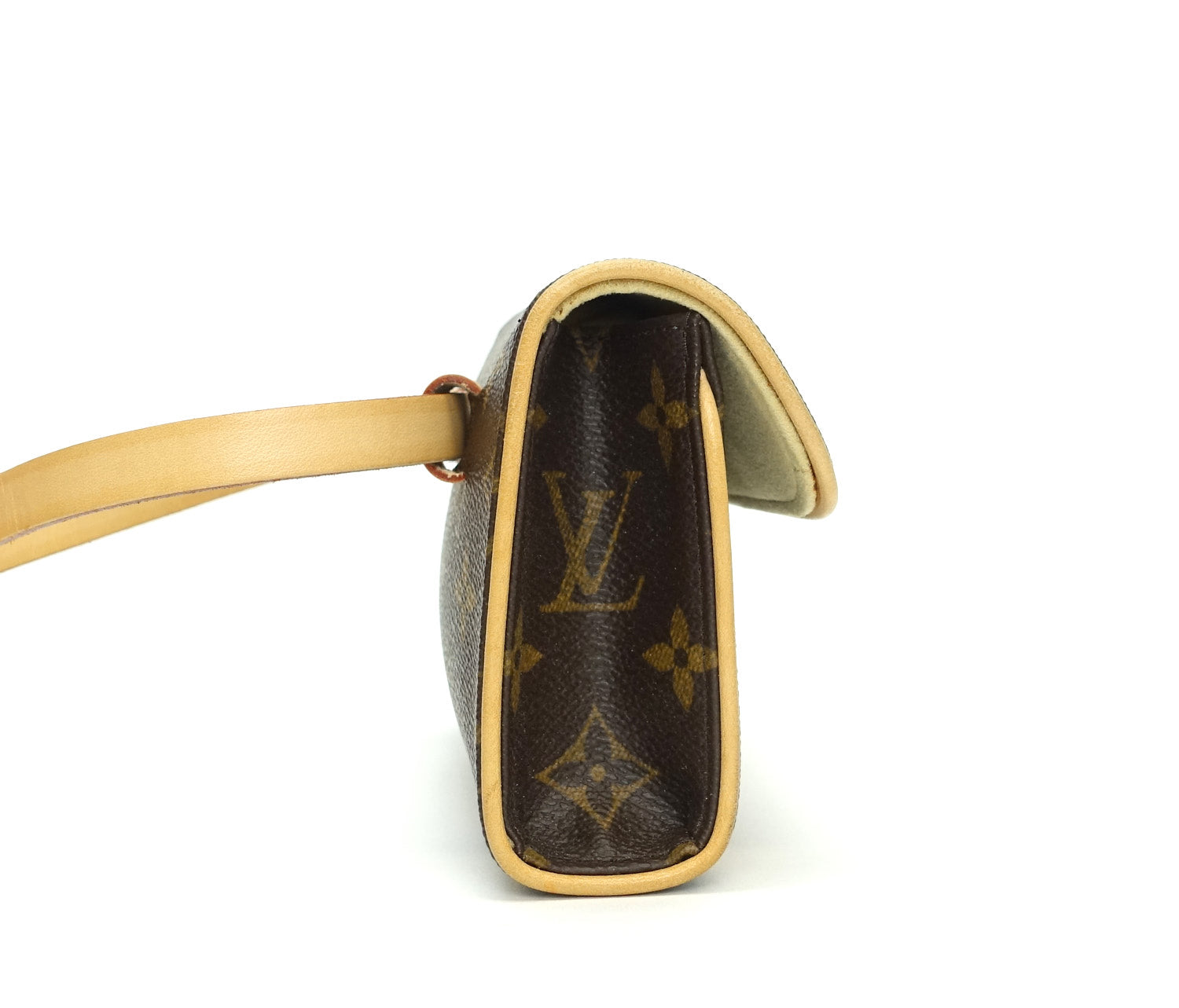 Louis Vuitto Pochette Florentine Small Monogram Canvas Waist Bag