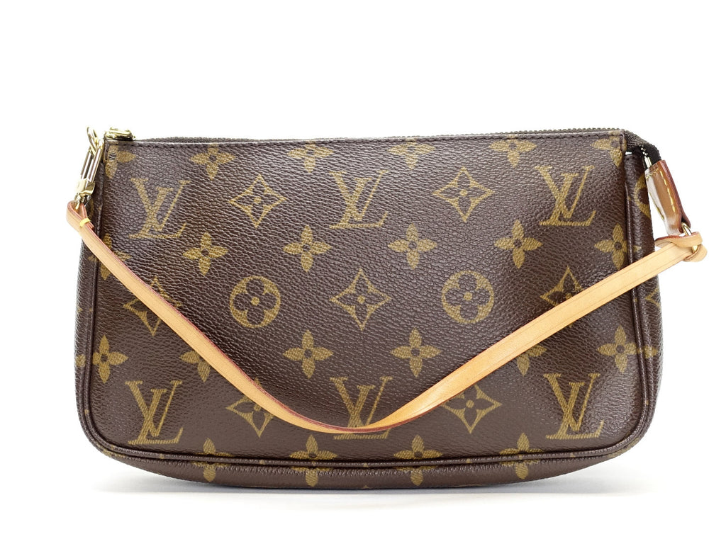 Louis Vuitto Pochette Accessoires Monogram Canvas Evening Bag