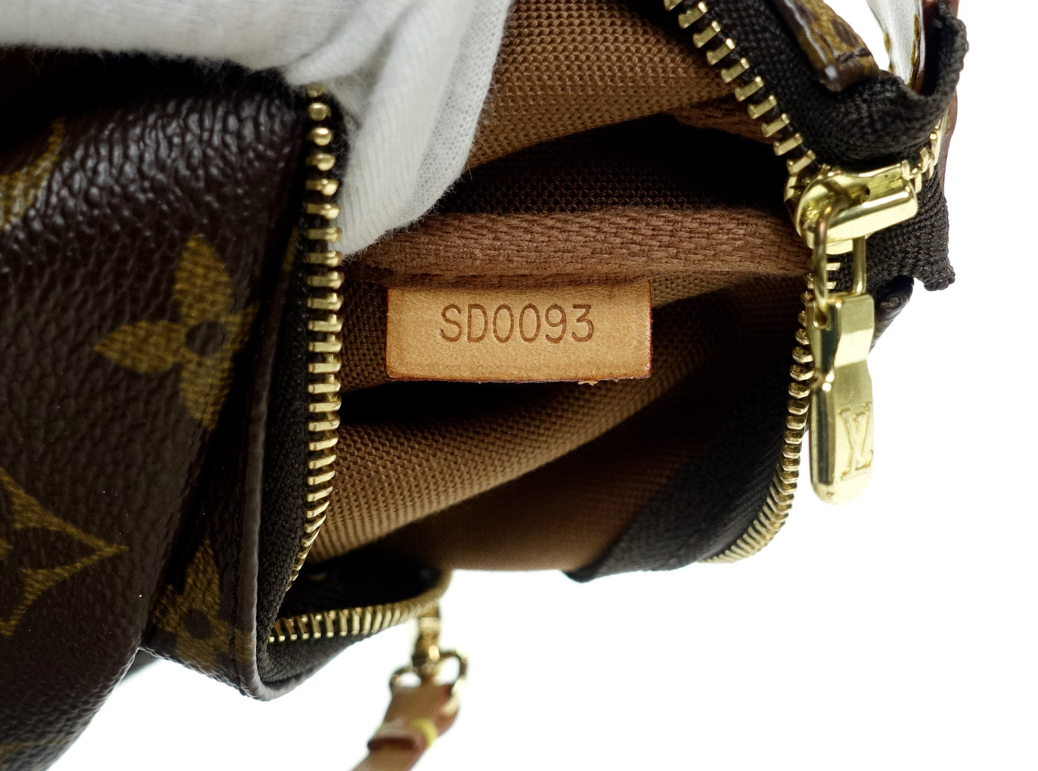 Louis Vuitto Pochette Accessoires Monogram Canvas Evening Bag