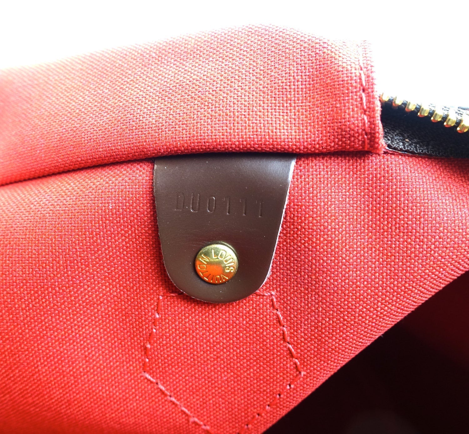 Louis Vuitto Speedy 30 Damier EbÃ¨ne Canvas Handbag