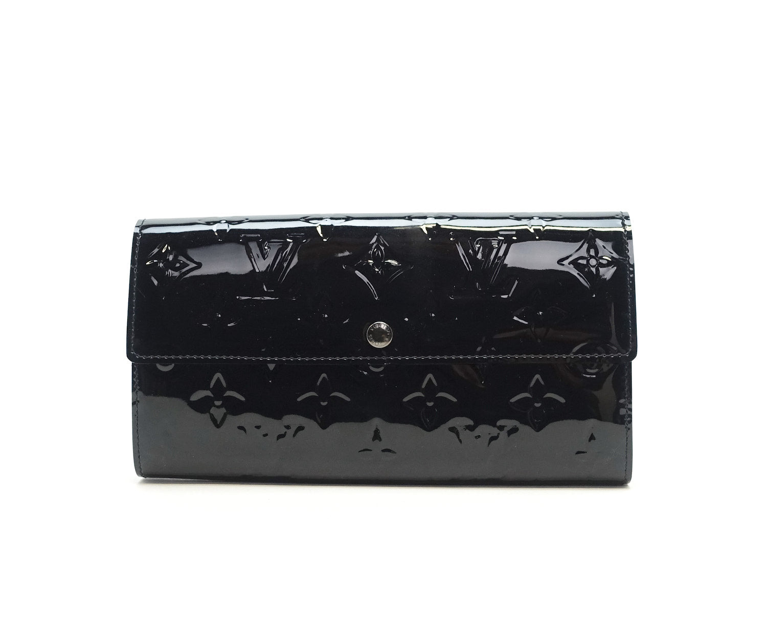 Louis Vuitto Sarah Monogram Vernis Leather Wallet