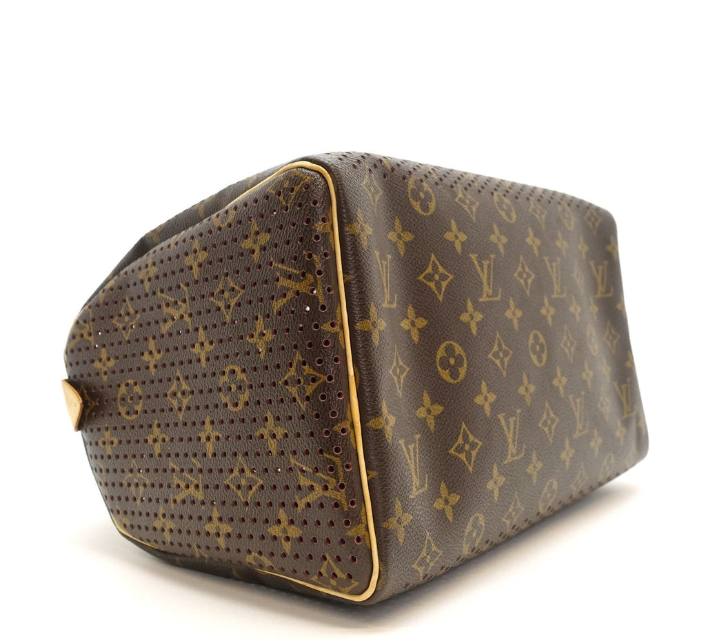 Louis Vuitto Speedy 30 Perforated Monogram Canvas 2006 Limited Edition Bag