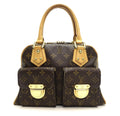 Louis Vuitto Manhattan PM Monogram Canvas Handbag