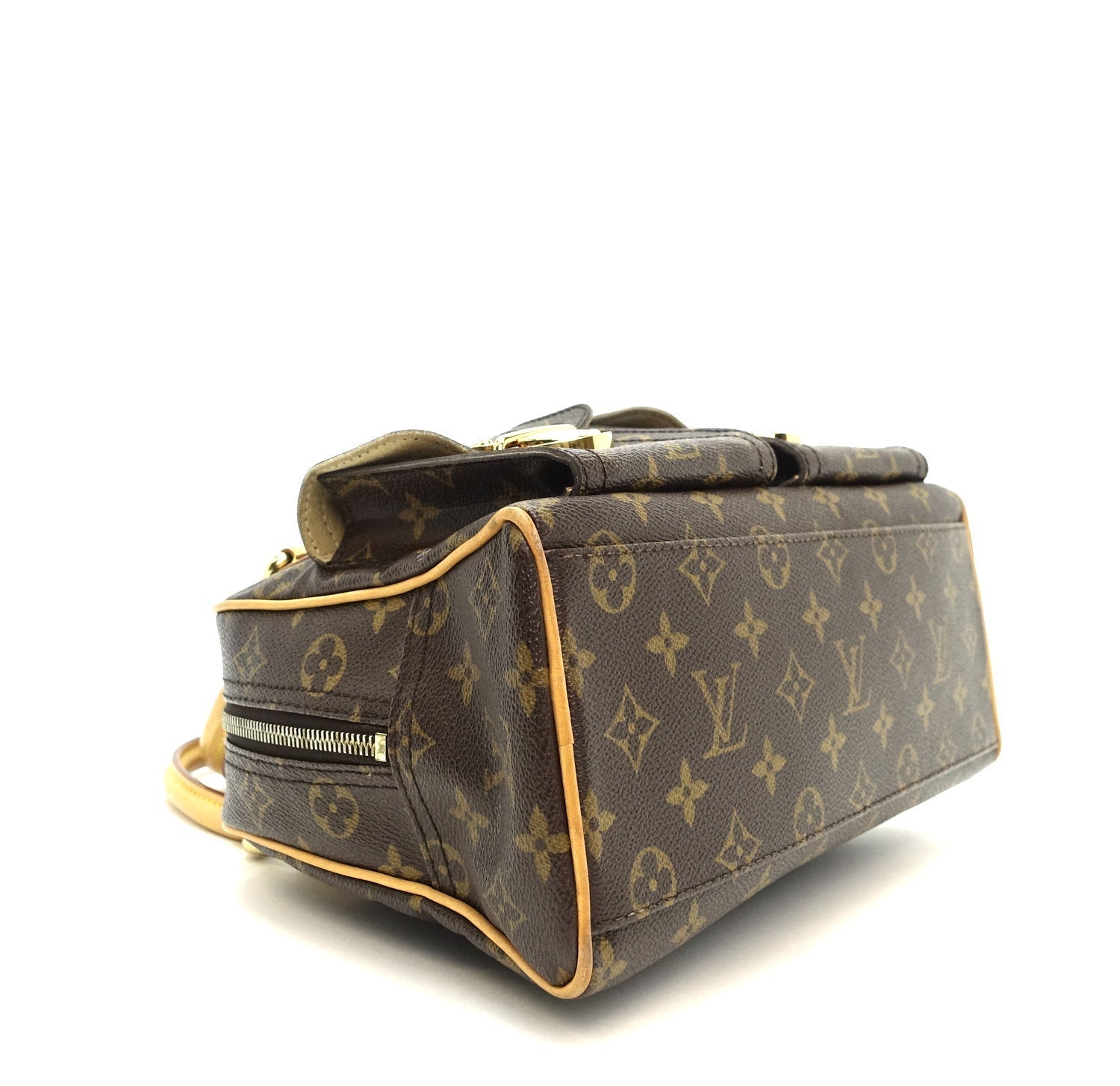 Louis Vuitto Manhattan PM Monogram Canvas Handbag