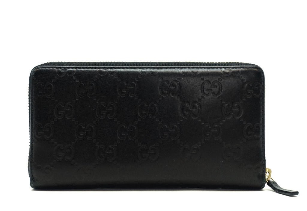 Gucci Monogram Calf Leather Signature Wallet
