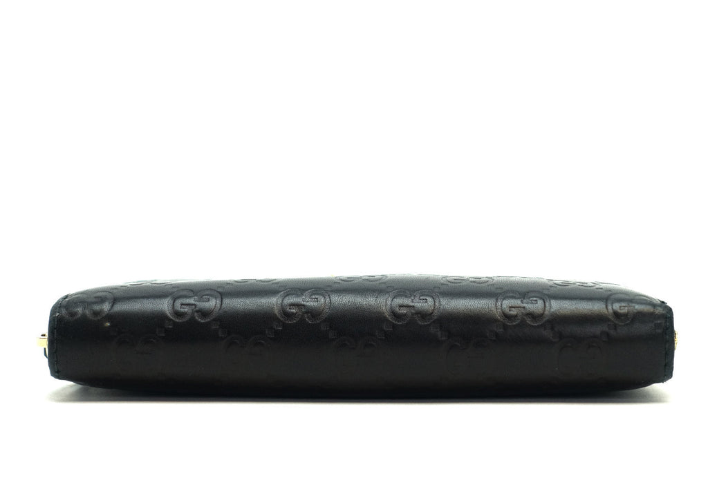 Gucci Monogram Calf Leather Signature Wallet
