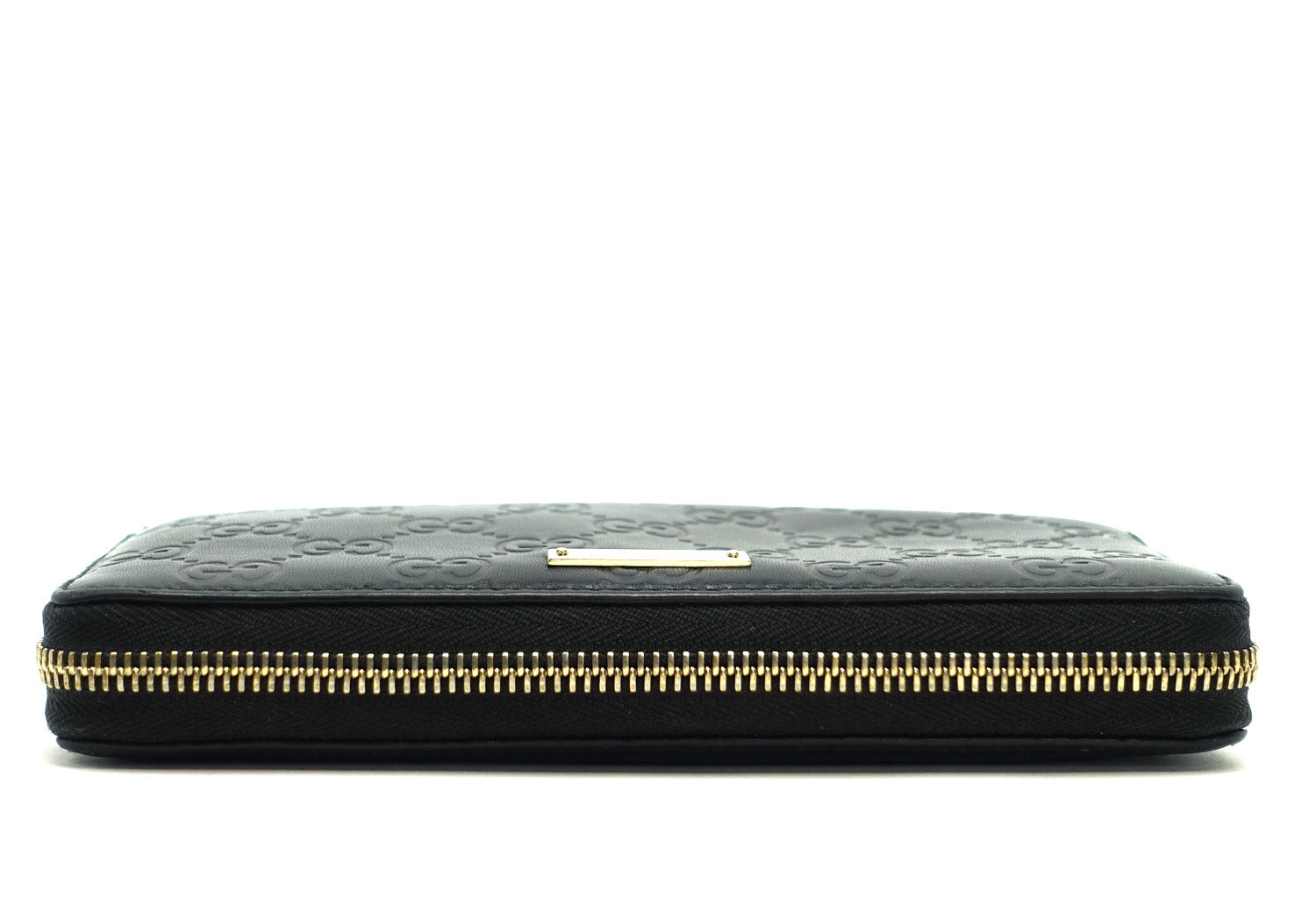 Gucci Monogram Calf Leather Signature Wallet