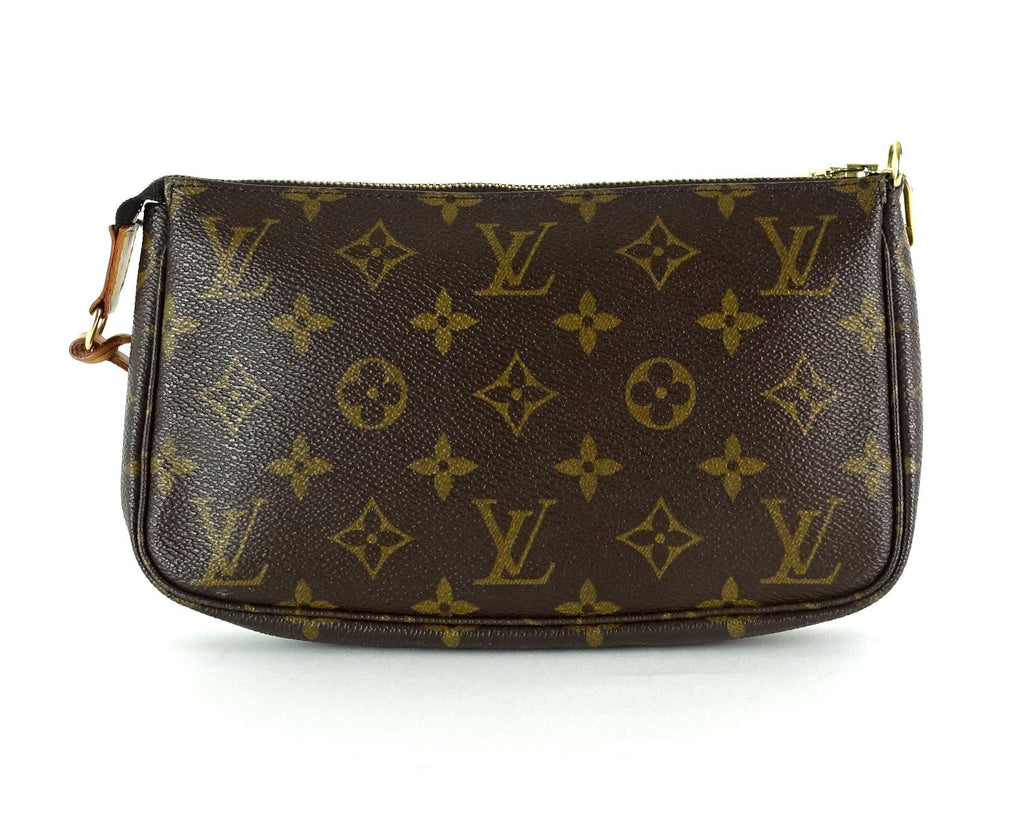 Louis Vuitto Pochette Accessoires Monogram Canvas Evening Bag