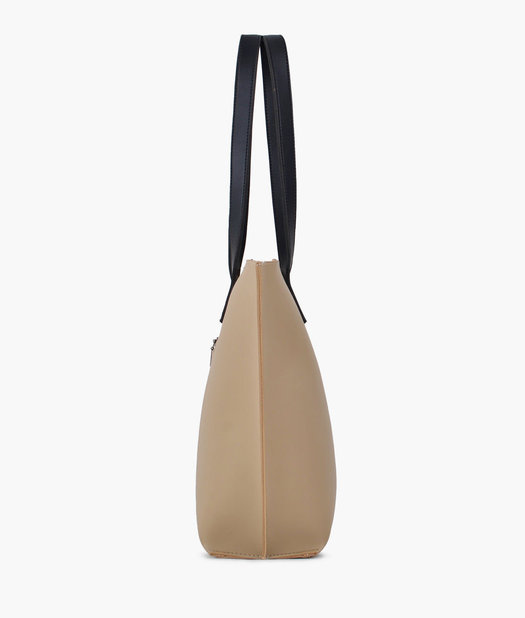 Off-white long handle tote bag