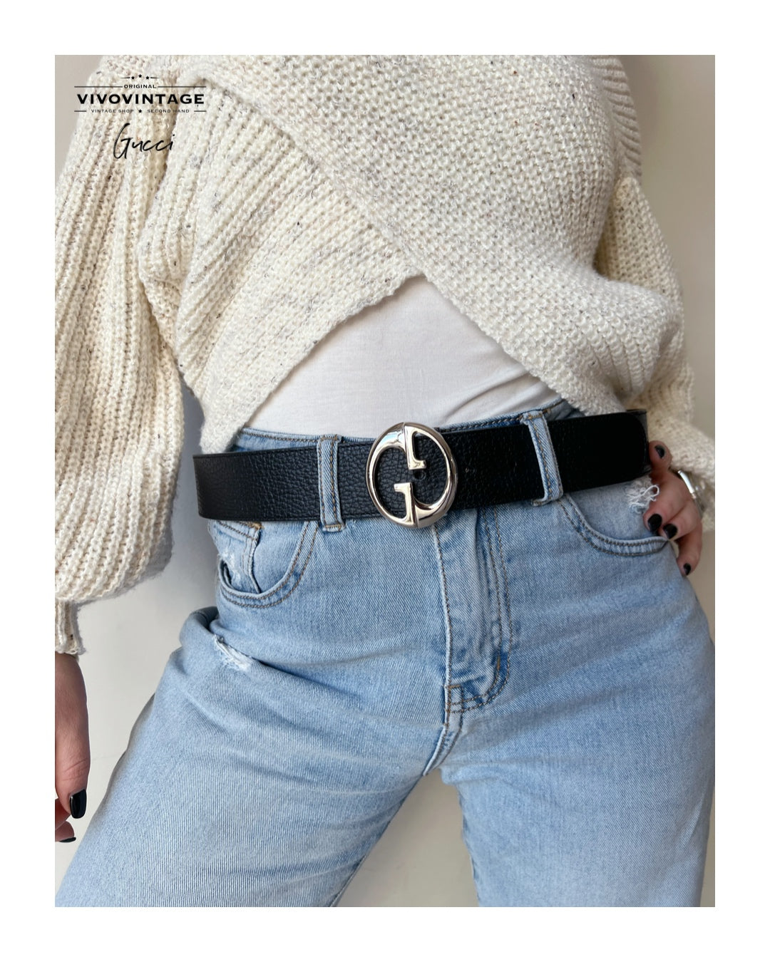 Cintura Gucci Tg 42