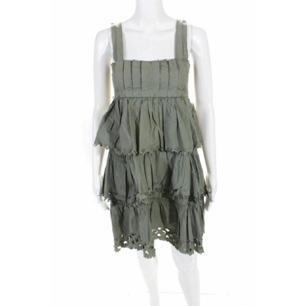 Philosophy di Alberta Ferretti Ruffle Dress