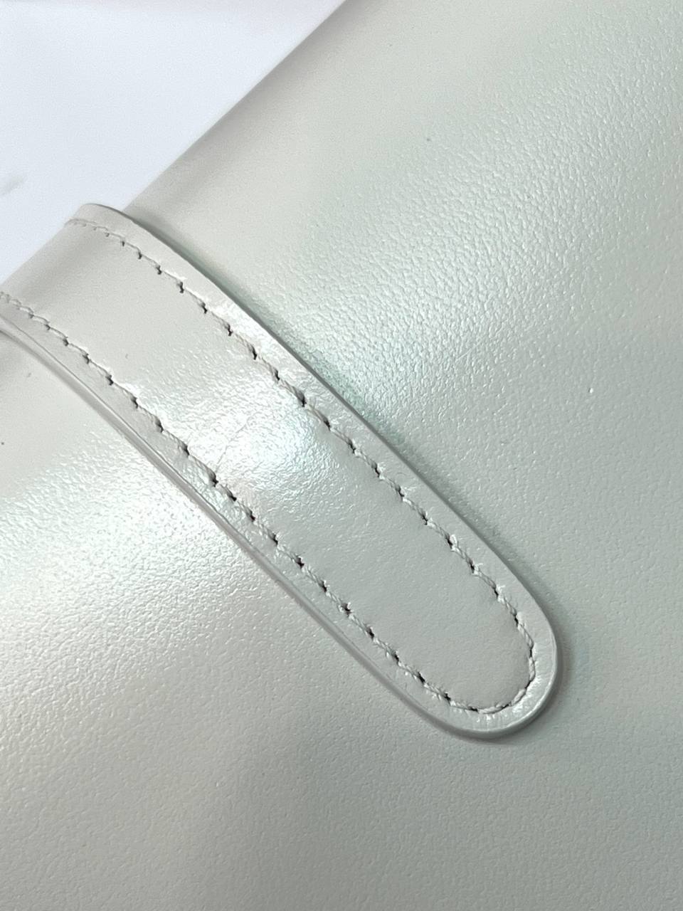 CELINE MEDIUM TABOU IN SMOOTH White Calfskin