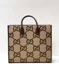 Tote bag with jumbo GG