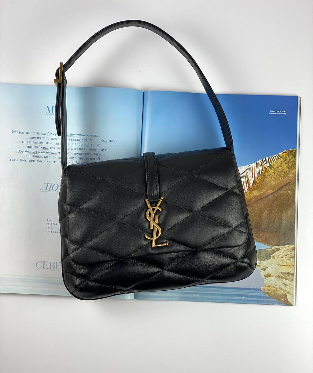 LE 57 Hobo Bag in QUILTED Lambskin black