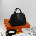 HermÃƒÆ’Ã‚Â¨s bag Bolide Mini Chevre Black Gold Hardware