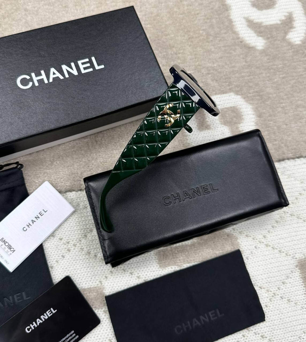 RECTANGLE SUNGLASSES green