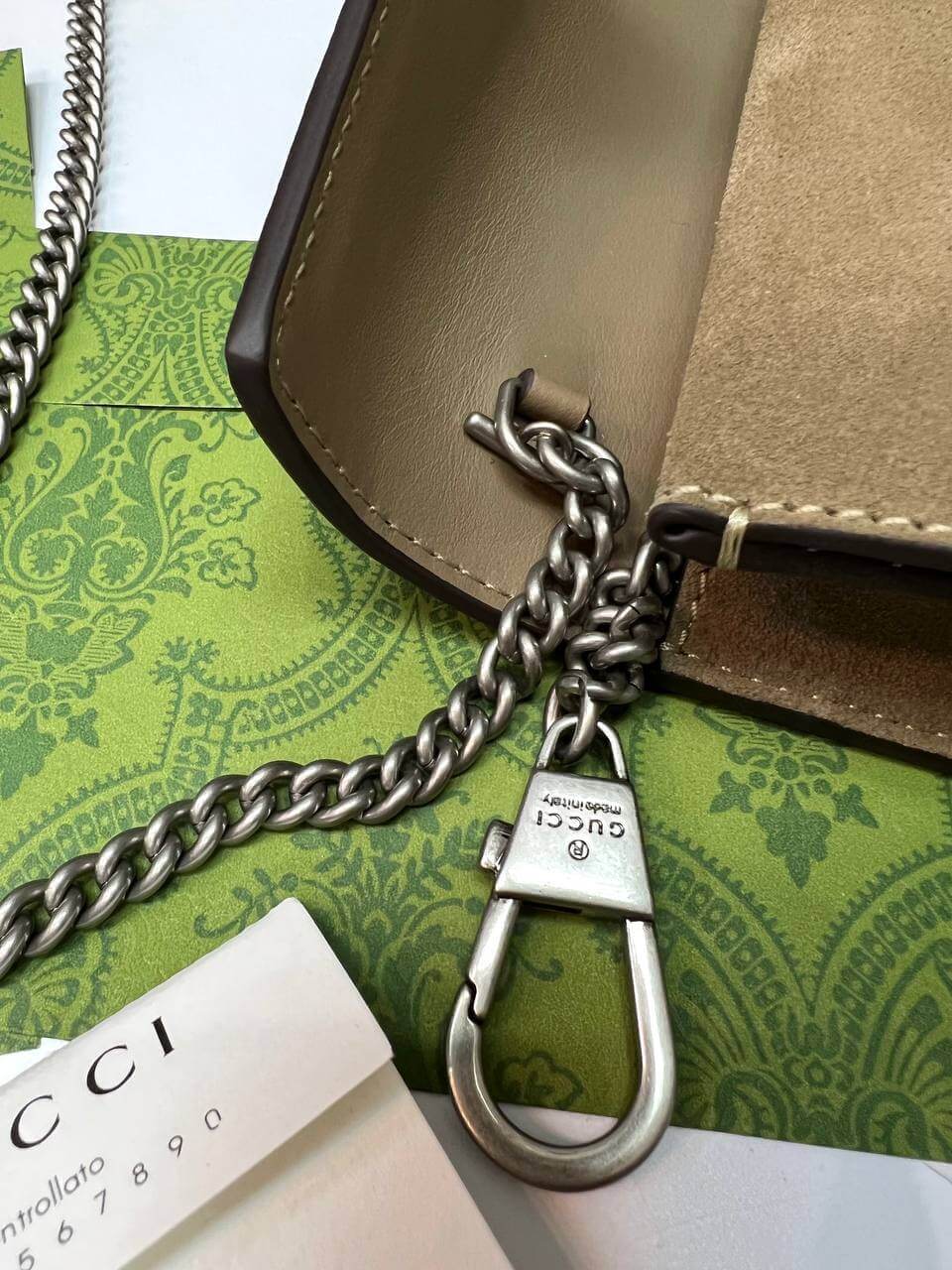 Dionysus leather mini bag supreme