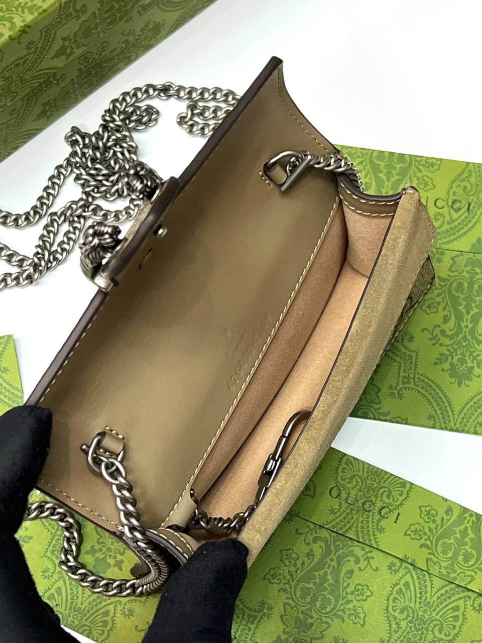 Dionysus leather mini bag supreme