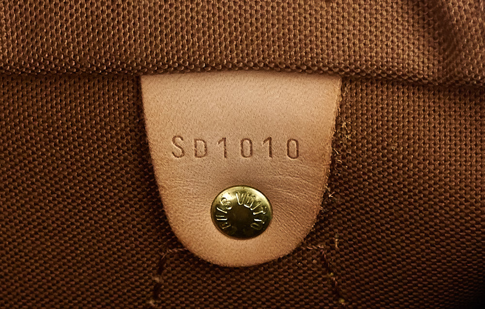 Louis Vuitto Speedy 25 Monogram Canvas Handbag