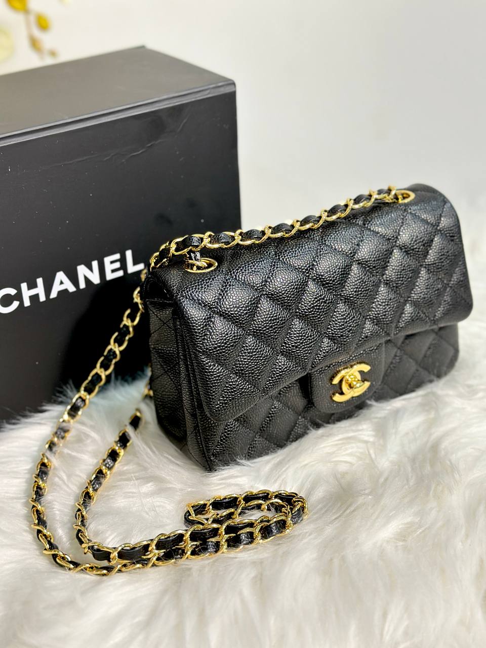 Chanel Classic Flap Bag Rectangular GHW