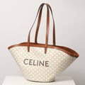 Large Couffin in Triomphe Canvas Celine Print