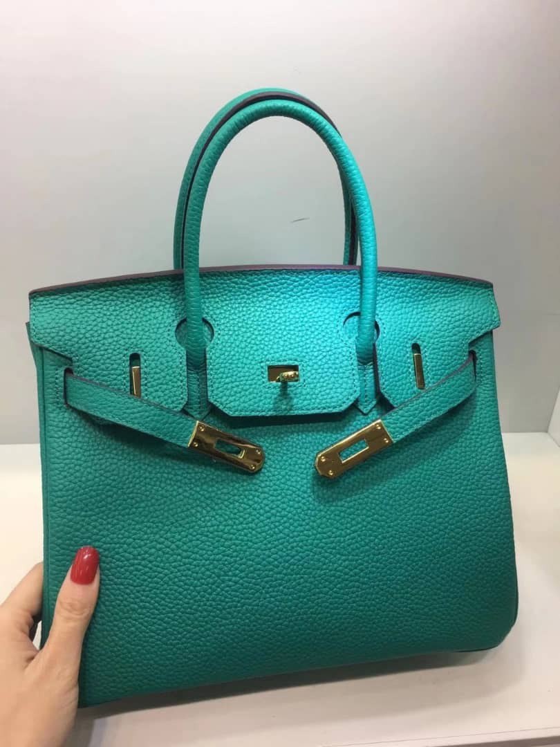 HERMES BIRKIN 30- TOGO- ANEMONE
