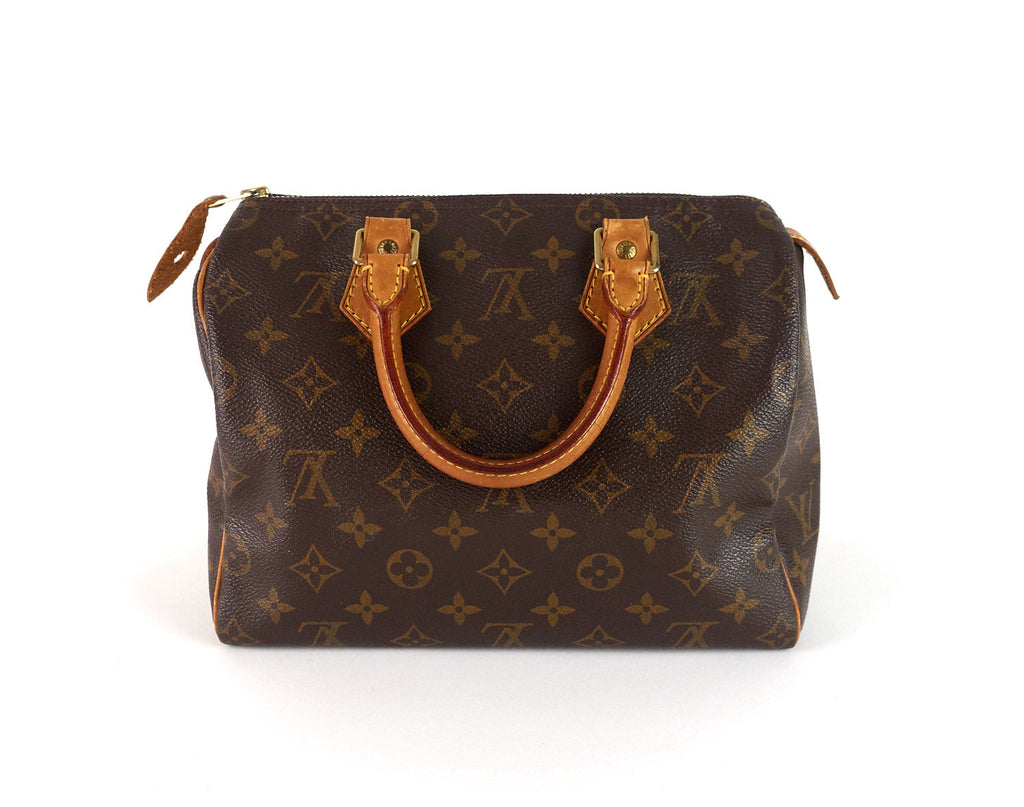 Louis Vuitto Speedy 25 Monogram Canvas Handbag