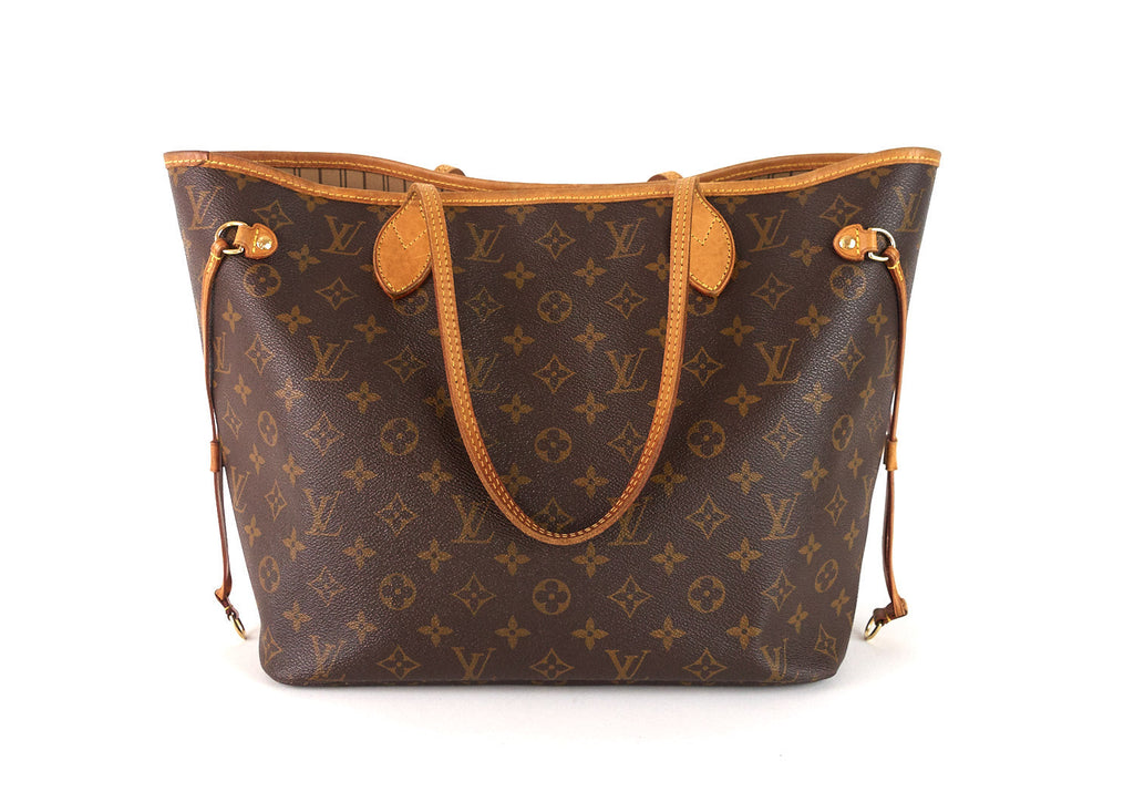 Louis Vuitto Neverfull MM Monogram Canvas Tote Bag