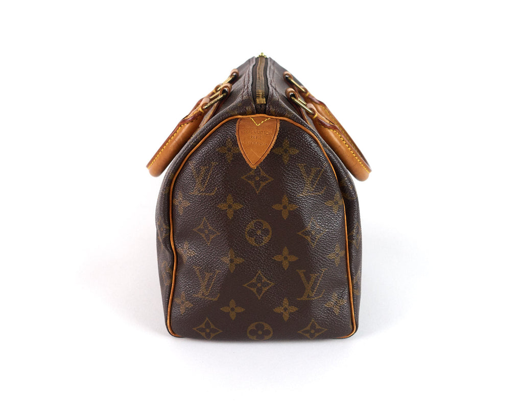 Louis Vuitto Speedy 25 Monogram Canvas Handbag