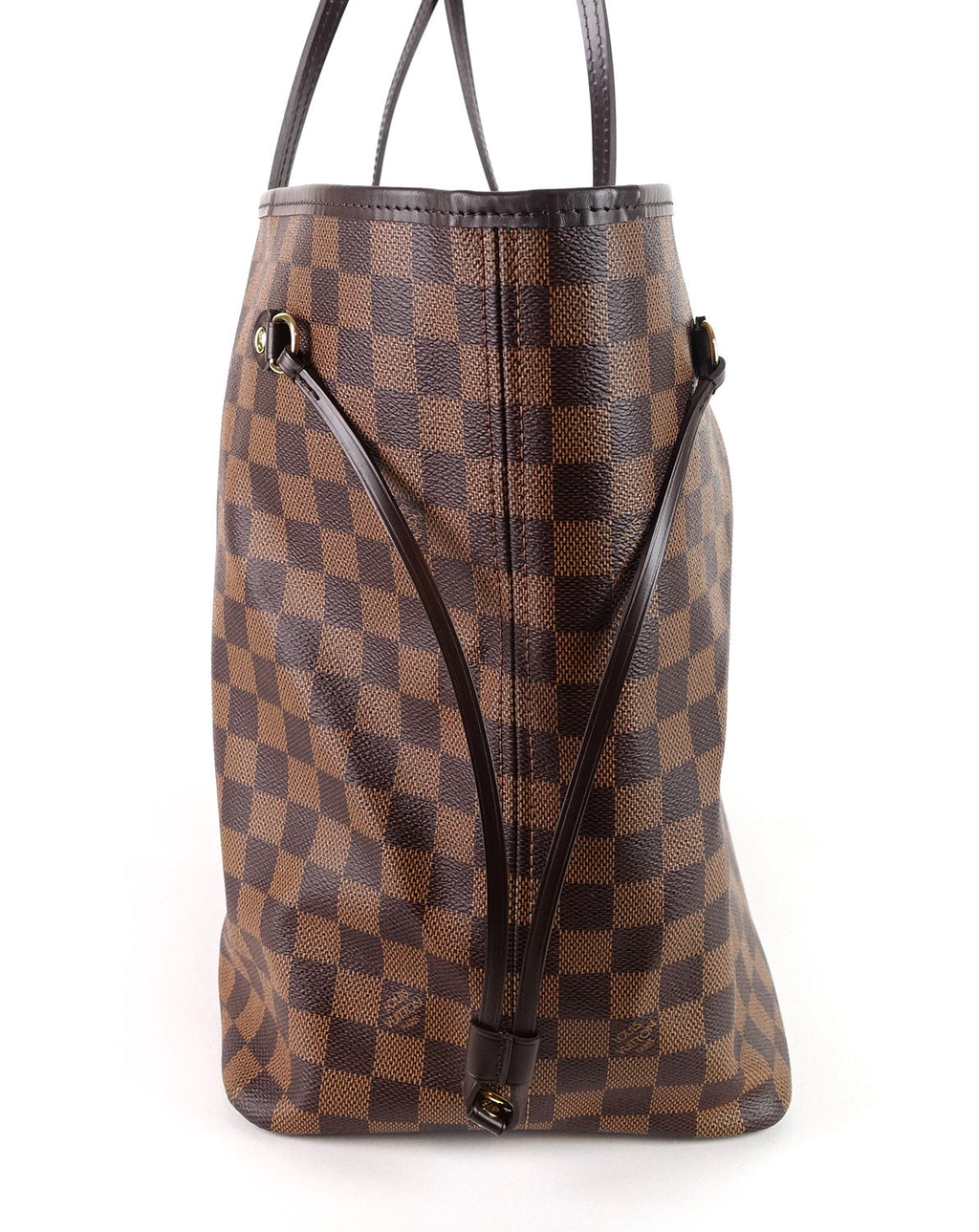 Louis Vuitto Neverfull GM Damier EbÃ¨ne Canvas Tote Bag
