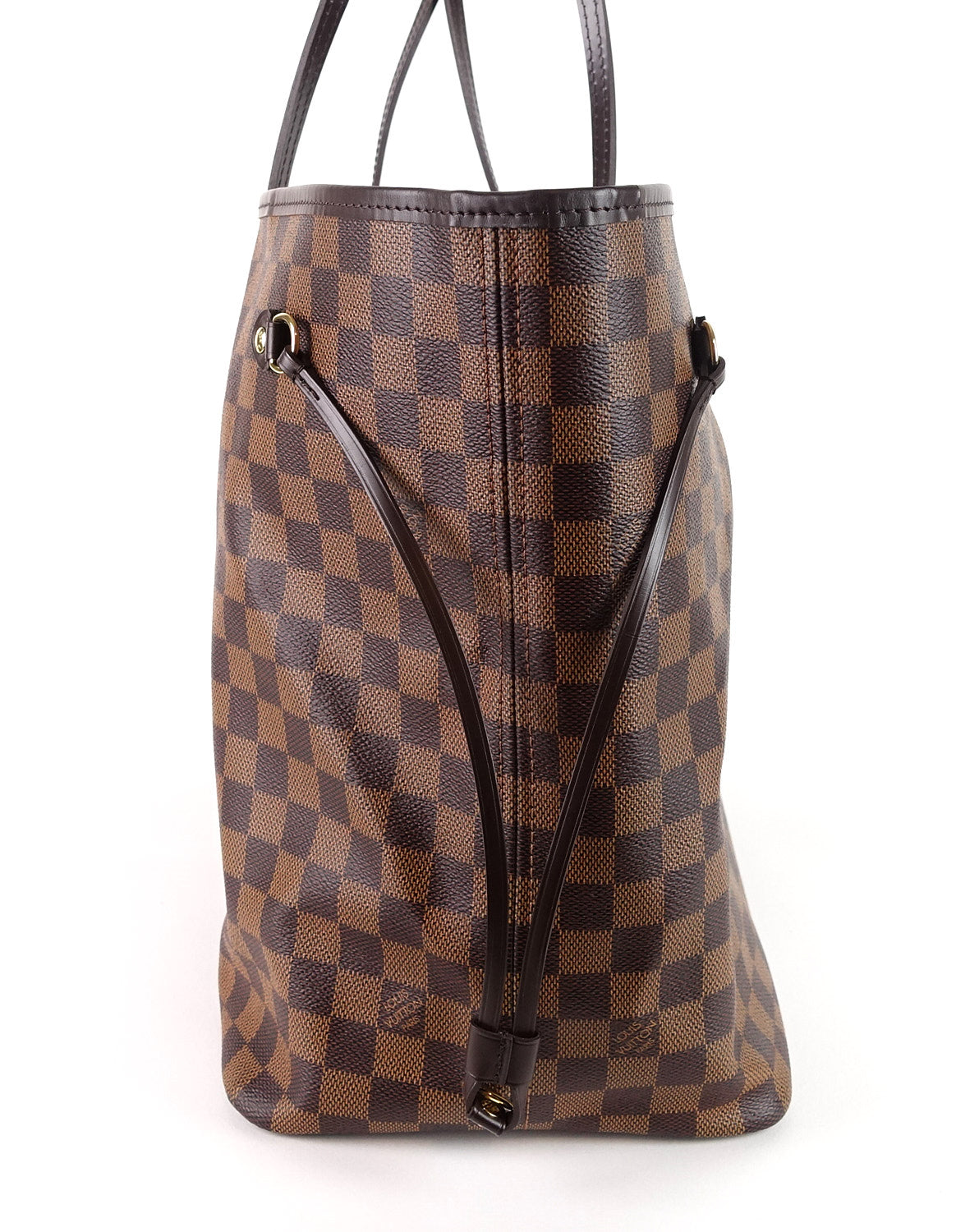 Louis Vuitto Neverfull GM Damier EbÃ¨ne Canvas Tote Bag