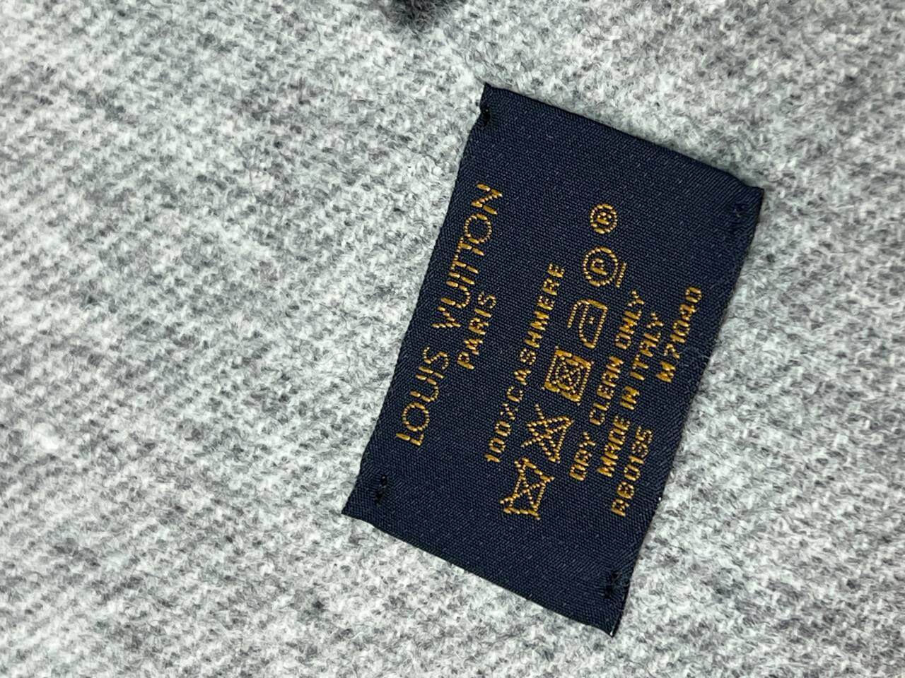 LV REYKJAVIK GRADIENT SCARF black