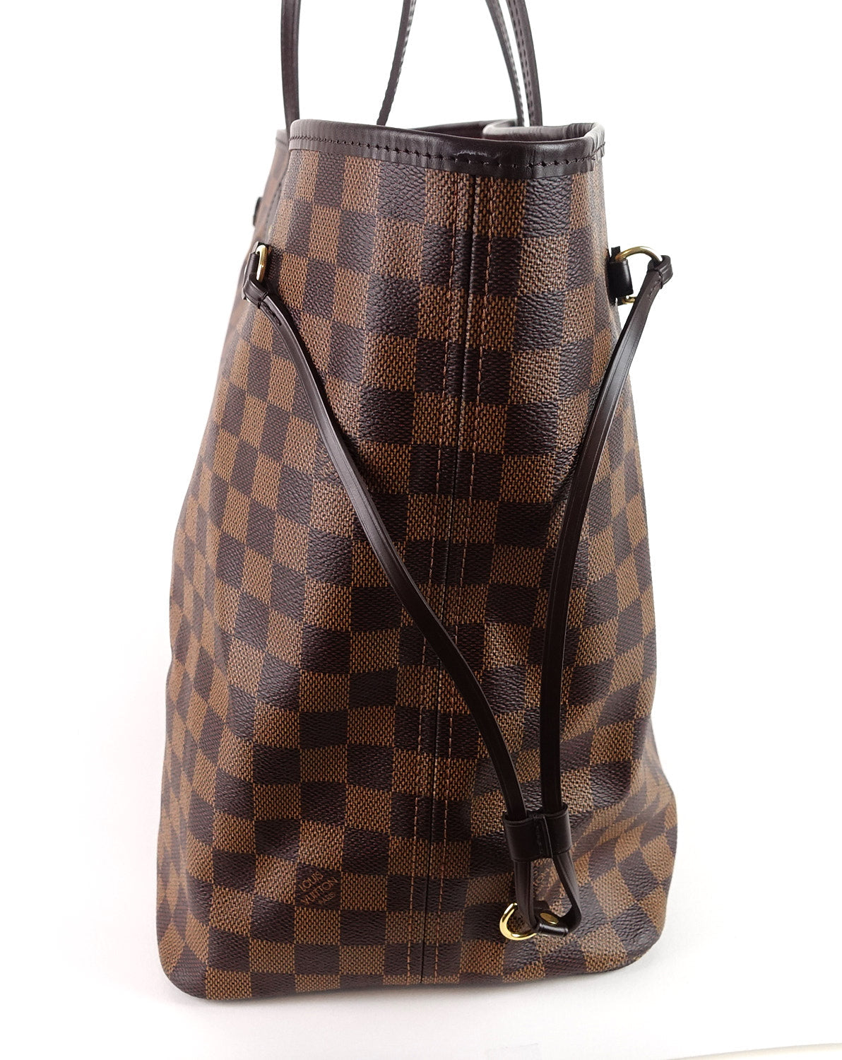 Louis Vuitto Neverfull GM Damier EbÃ¨ne Canvas Tote Bag