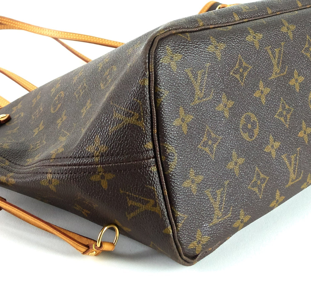Louis Vuitto Neverfull MM Monogram Canvas Tote Bag