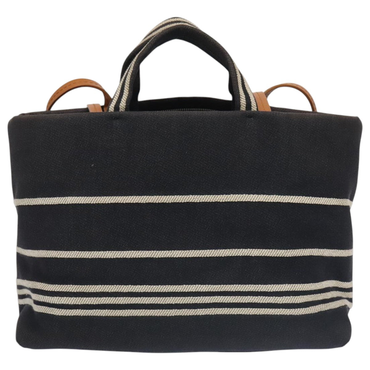 CHANEL Tote Bag Denim Navy CC PP037