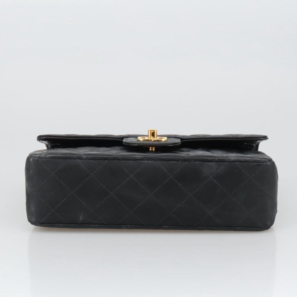 CHANEL Matelasse 23 Chain Shoulder Bag Enamel Black Gold CC PP045