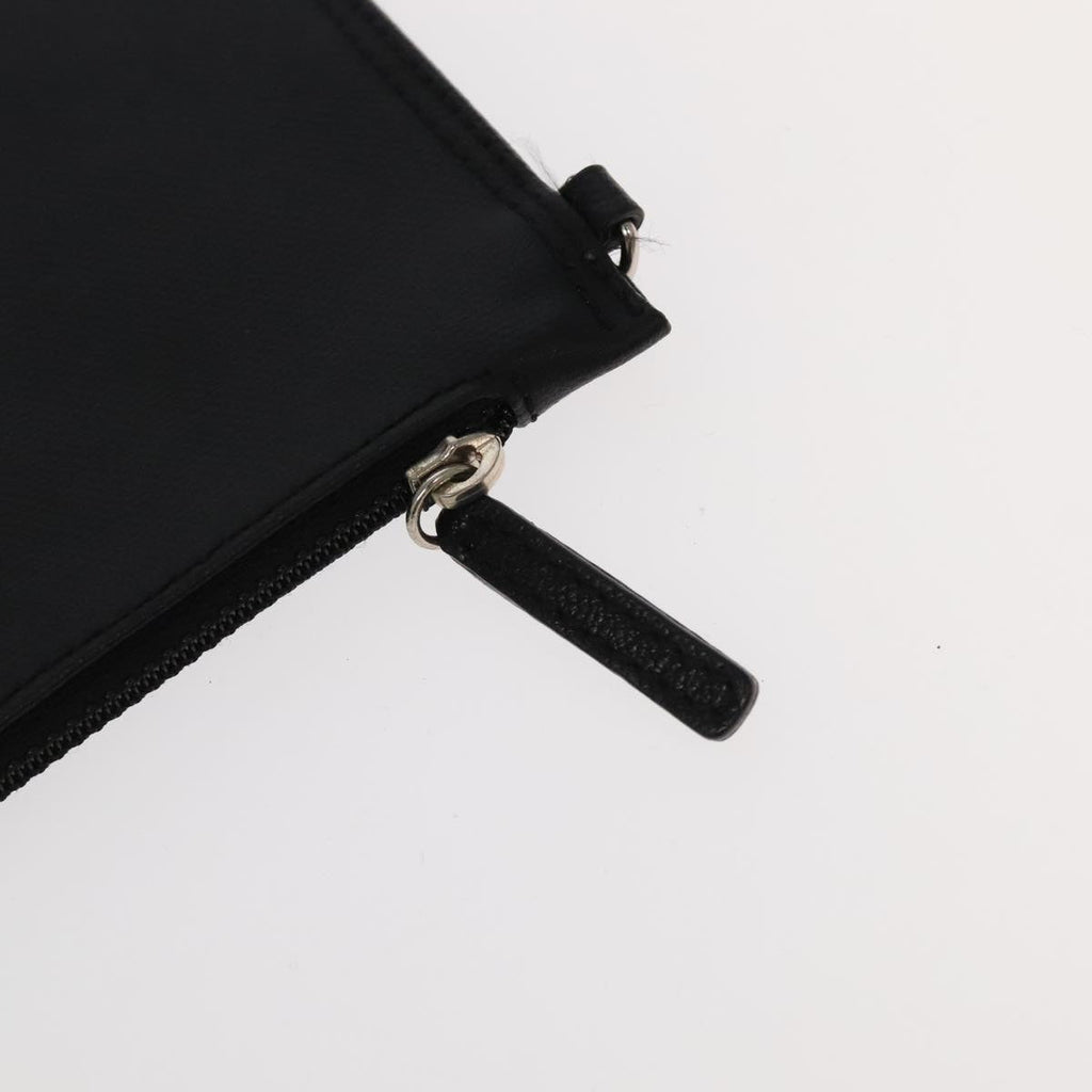 CHANEL Matelasse Tote Bag Leather PVC Black Gold CC PP103