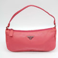 Prada Accessories Pink Nylon Hand Bag
