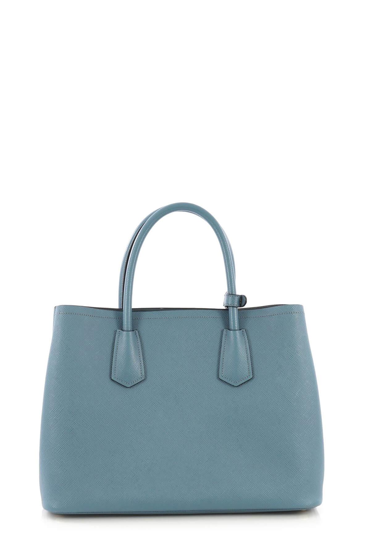 Medium Cuir Double Bag Light Blue
