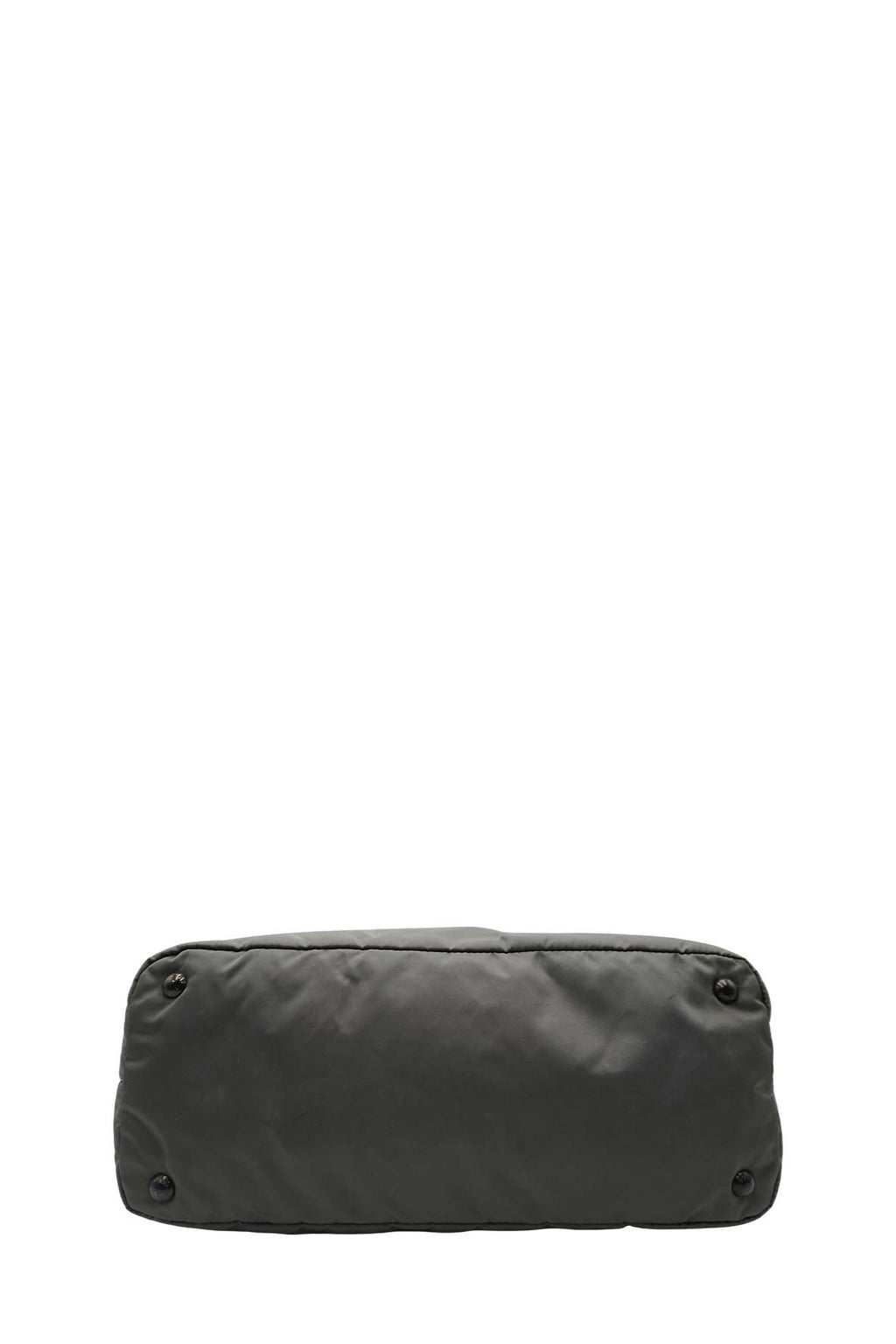 Medium Double Tote Nappa Leather and Tessuto Revirsible Black Grey