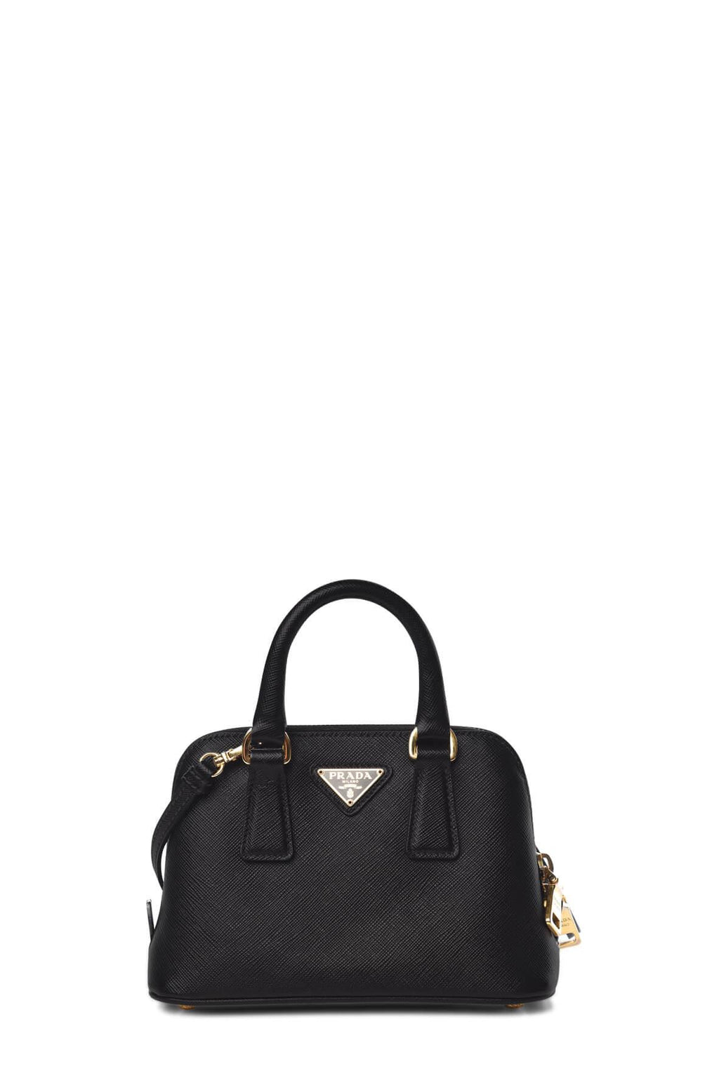 Mini Saffiano Lux Promenade Black