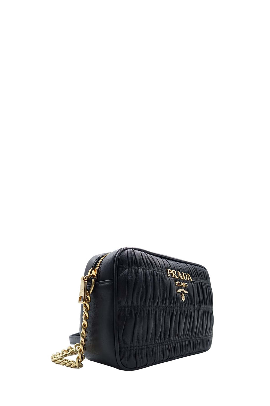 Nappa Gaufre Camera Bag Nero