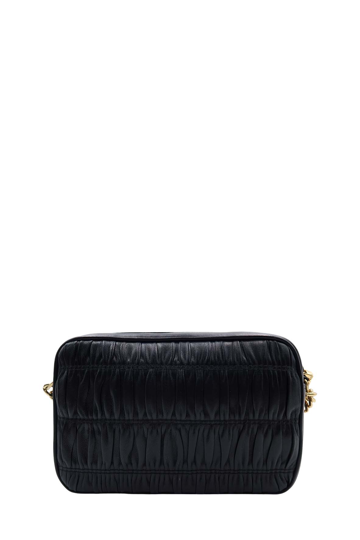 Nappa Gaufre Camera Bag Nero